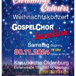 Gospelchor Baseline: Weihnachtskonzert in der Kreuzkirche