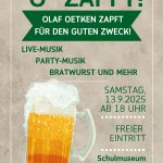„O zapft!“: Bürgermeister von Zetel zapft für den guten Zweck