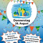 „Varel feiert Erlebnisstadt“ – Innenstadtfest am 28. August 2025