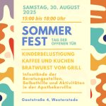 Sommerfest in der Apothekervilla: Begegnung, Information und Unterhaltung