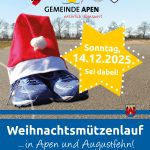 Weihnachtsmützenlauf in Apen und Augustfehn geht in die achte Runde