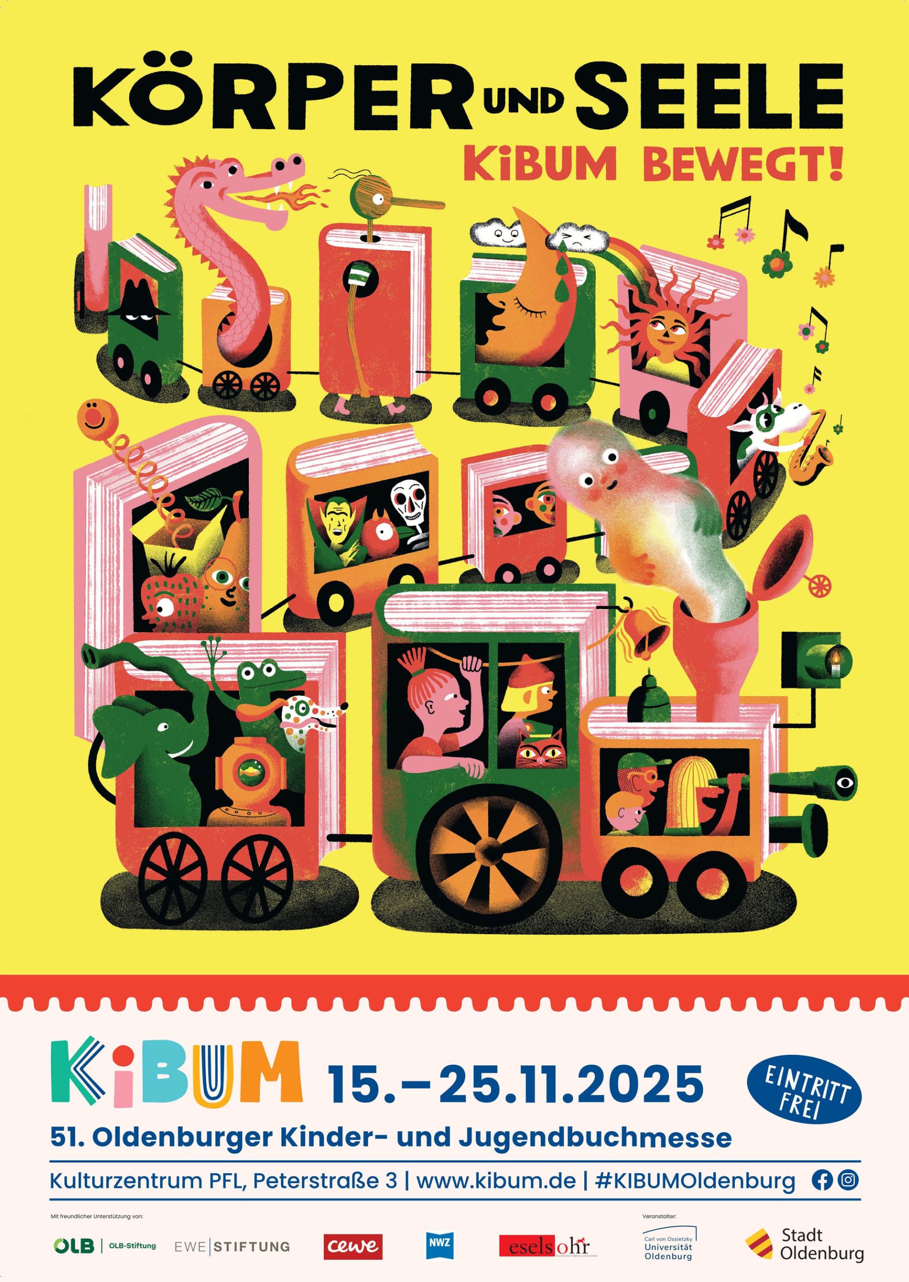 KIBUM 2025: Körper & Seele im Fokus der Kinder- und Jugendbuchmesse