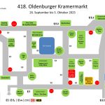 Aufbau des Riesenrads startet: Vorfreude auf den 418. Oldenburger Kramermarkt 2025
